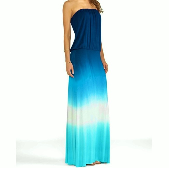 YOUNG FABULOUS & BROKE Ombré Dye SYDNEY Maxi Dress - Picture 14 of 16
